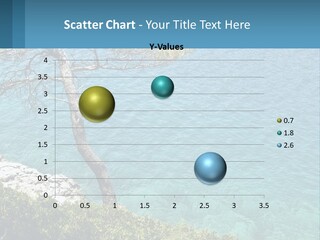 A Body Of Water With A Tree In The Foreground PowerPoint Template