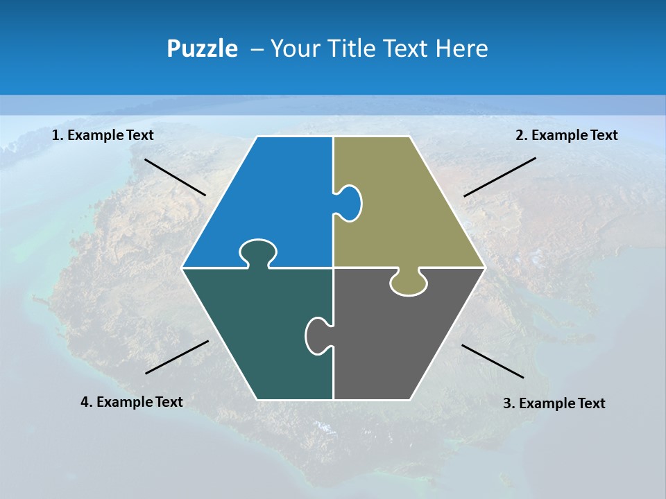 A Map Of The World With The Name Of The Country PowerPoint Template