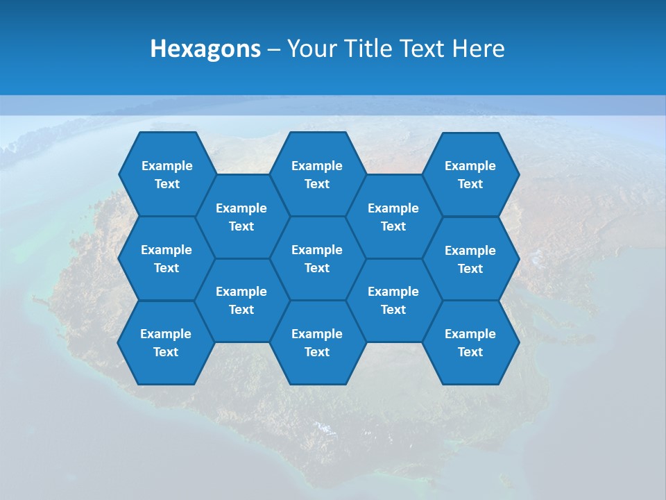 A Map Of The World With The Name Of The Country PowerPoint Template