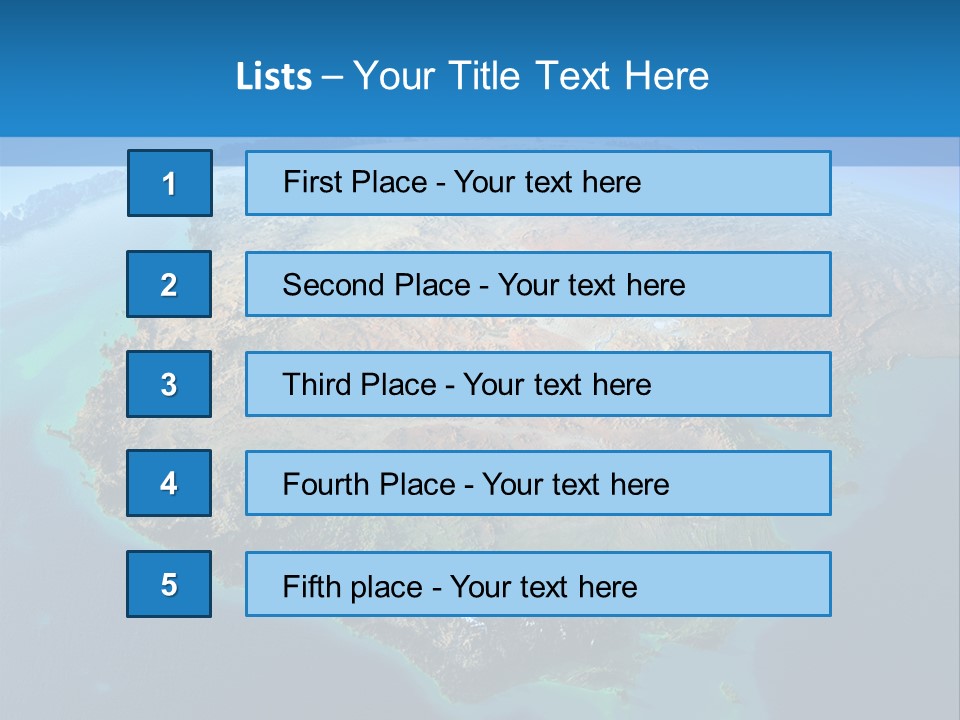 A Map Of The World With The Name Of The Country PowerPoint Template
