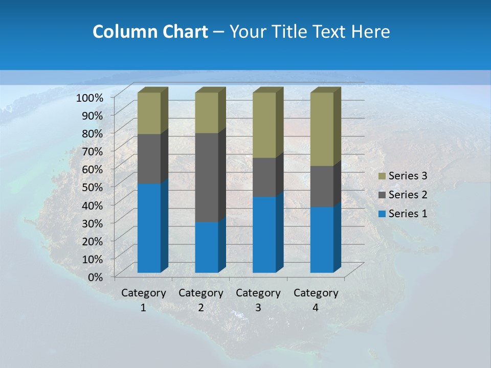 A Map Of The World With The Name Of The Country PowerPoint Template