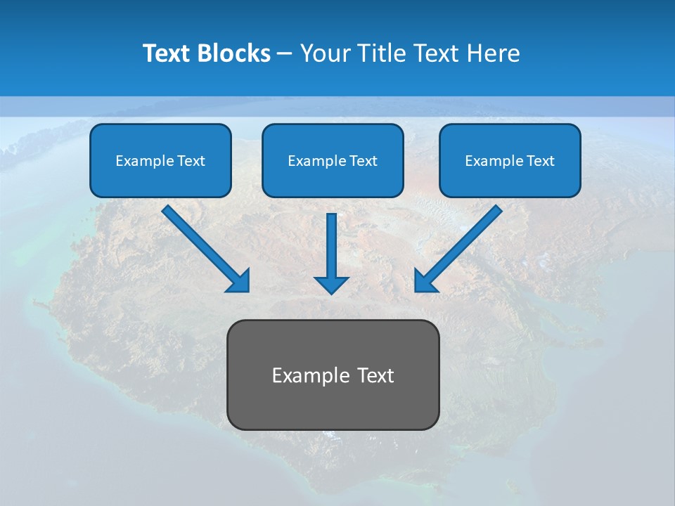A Map Of The World With The Name Of The Country PowerPoint Template