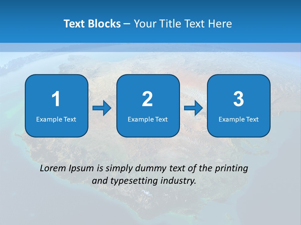 A Map Of The World With The Name Of The Country PowerPoint Template