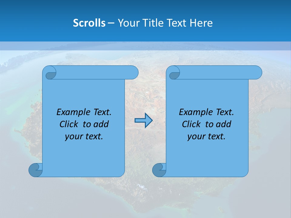 A Map Of The World With The Name Of The Country PowerPoint Template
