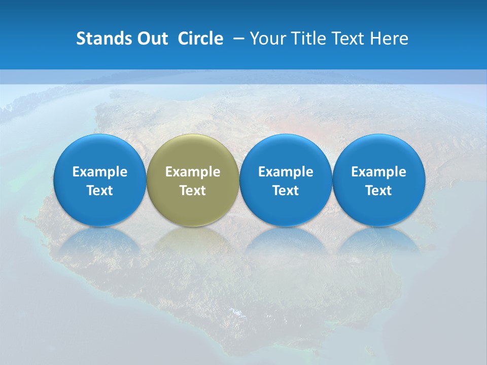 A Map Of The World With The Name Of The Country PowerPoint Template