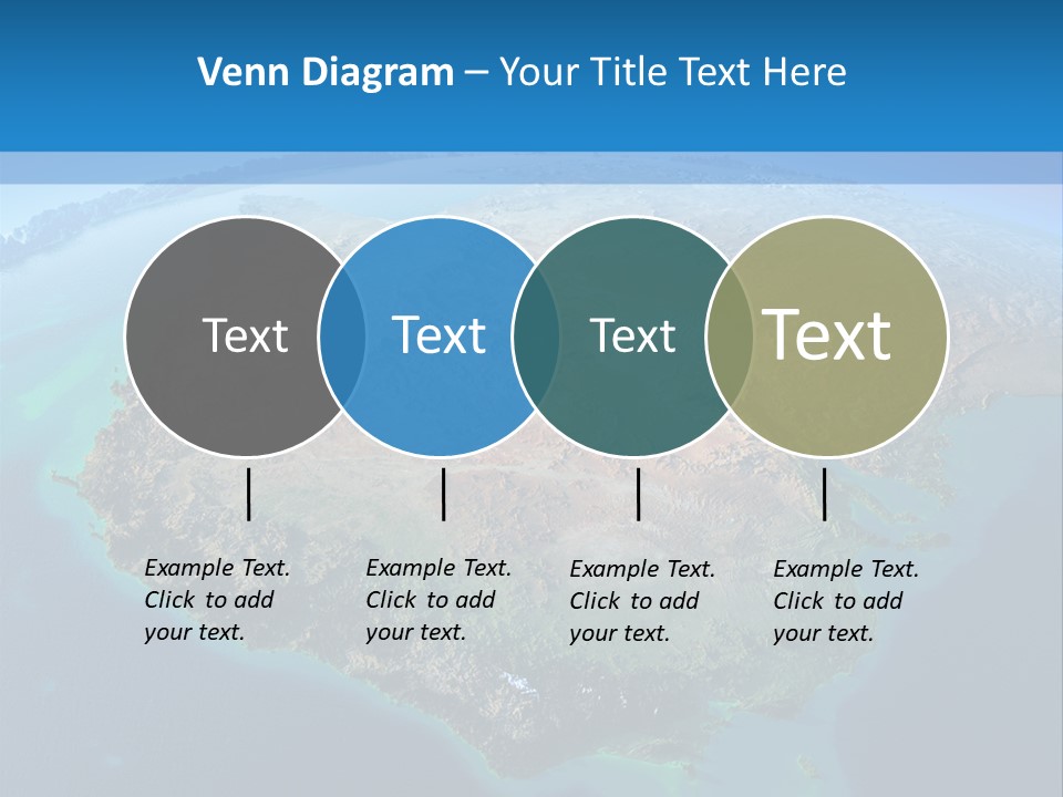 A Map Of The World With The Name Of The Country PowerPoint Template