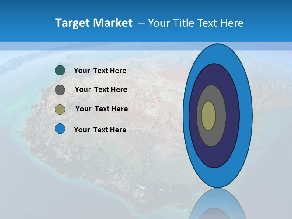 A Map Of The World With The Name Of The Country PowerPoint Template