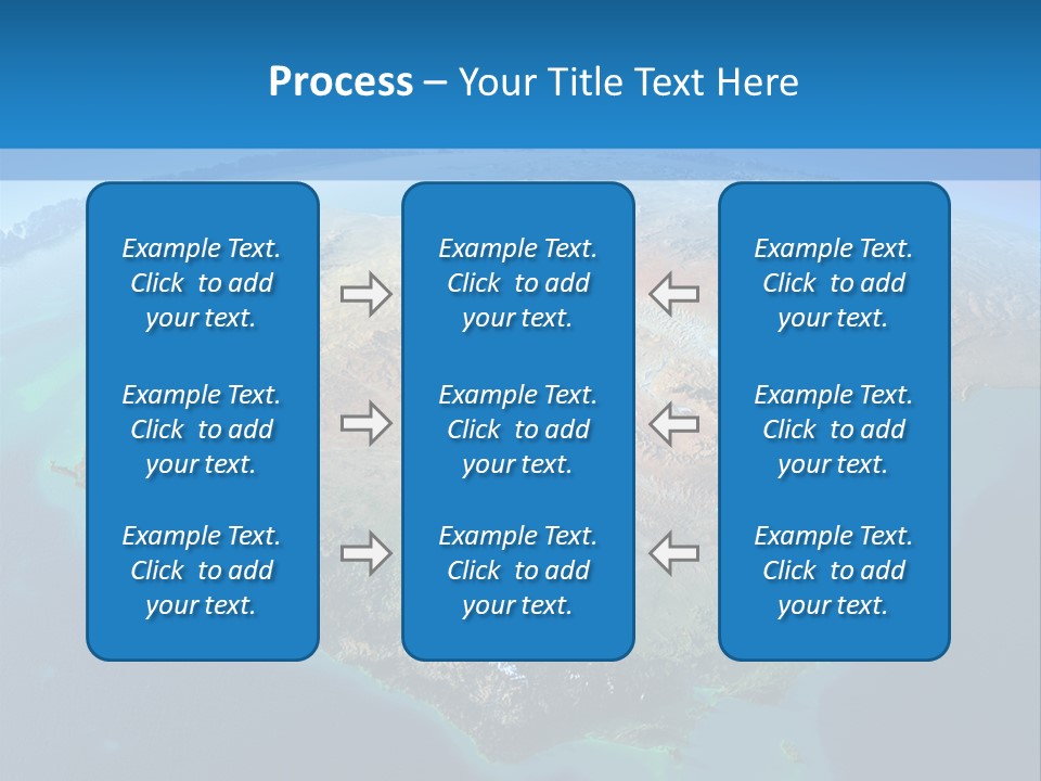 A Map Of The World With The Name Of The Country PowerPoint Template