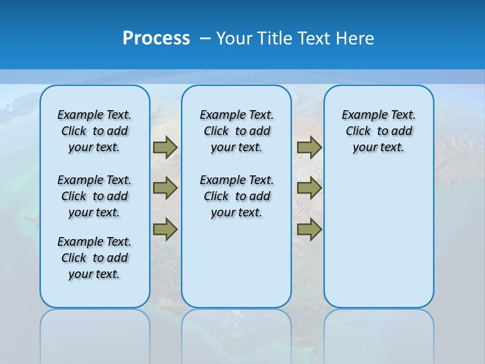A Map Of The World With The Name Of The Country PowerPoint Template