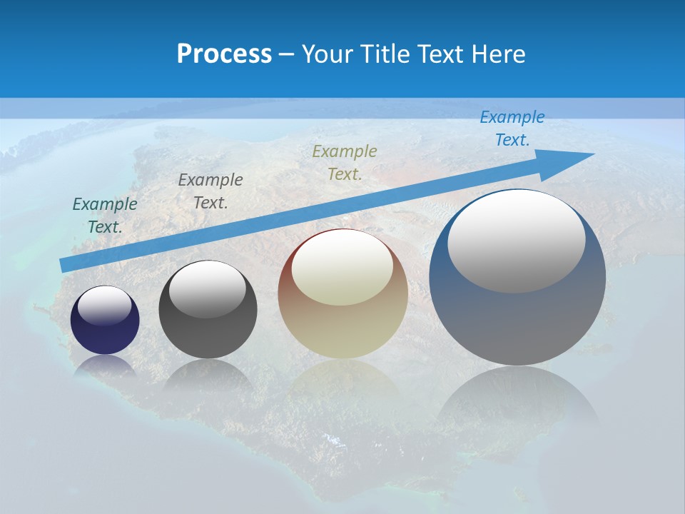 A Map Of The World With The Name Of The Country PowerPoint Template