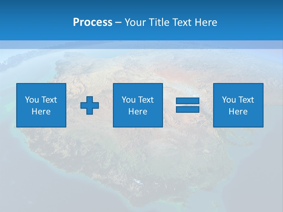 A Map Of The World With The Name Of The Country PowerPoint Template