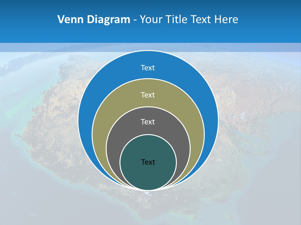 A Map Of The World With The Name Of The Country PowerPoint Template