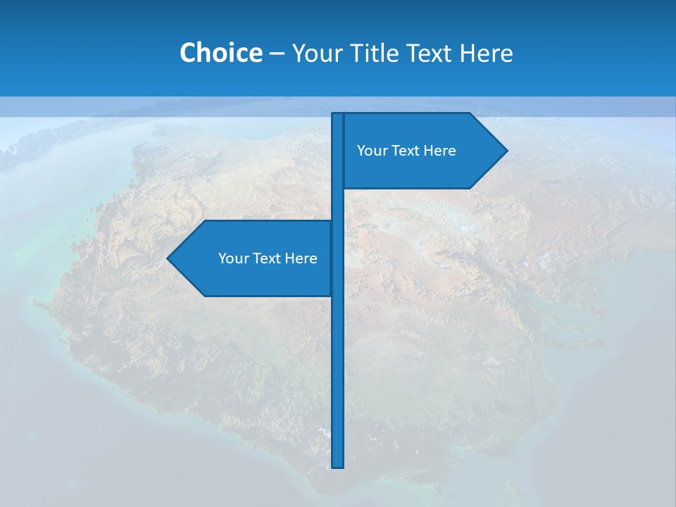 A Map Of The World With The Name Of The Country PowerPoint Template