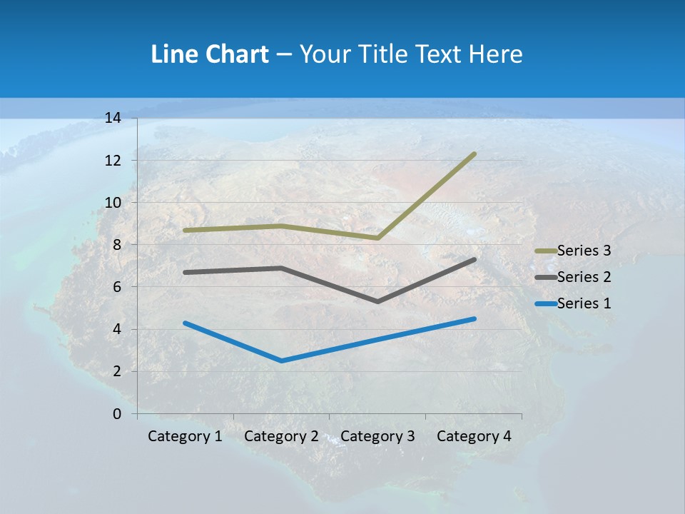 A Map Of The World With The Name Of The Country PowerPoint Template