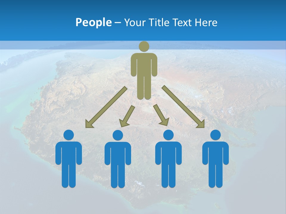 A Map Of The World With The Name Of The Country PowerPoint Template