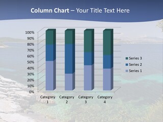 A Large Body Of Water Surrounded By Trees PowerPoint Template