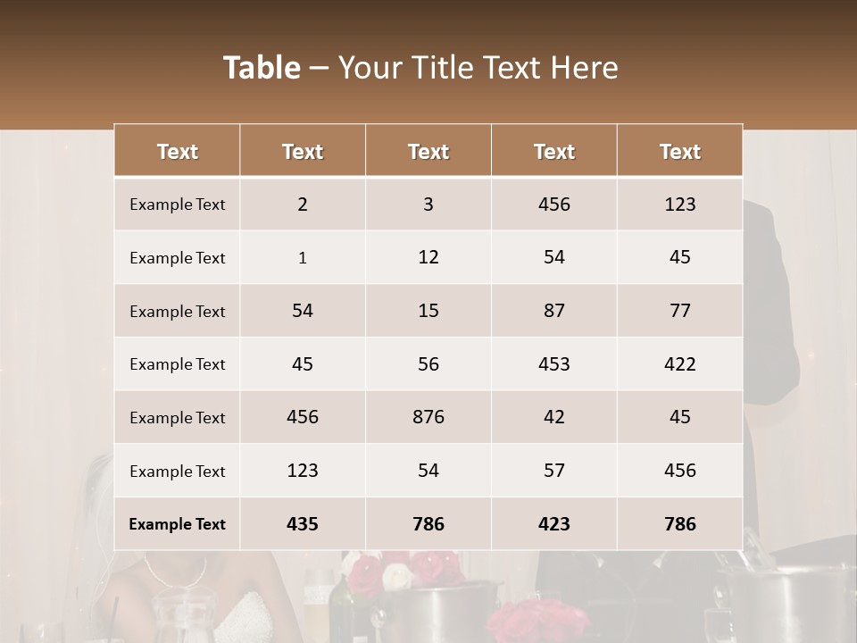 A Man In A Tuxedo Reading A Piece Of Paper PowerPoint Template
