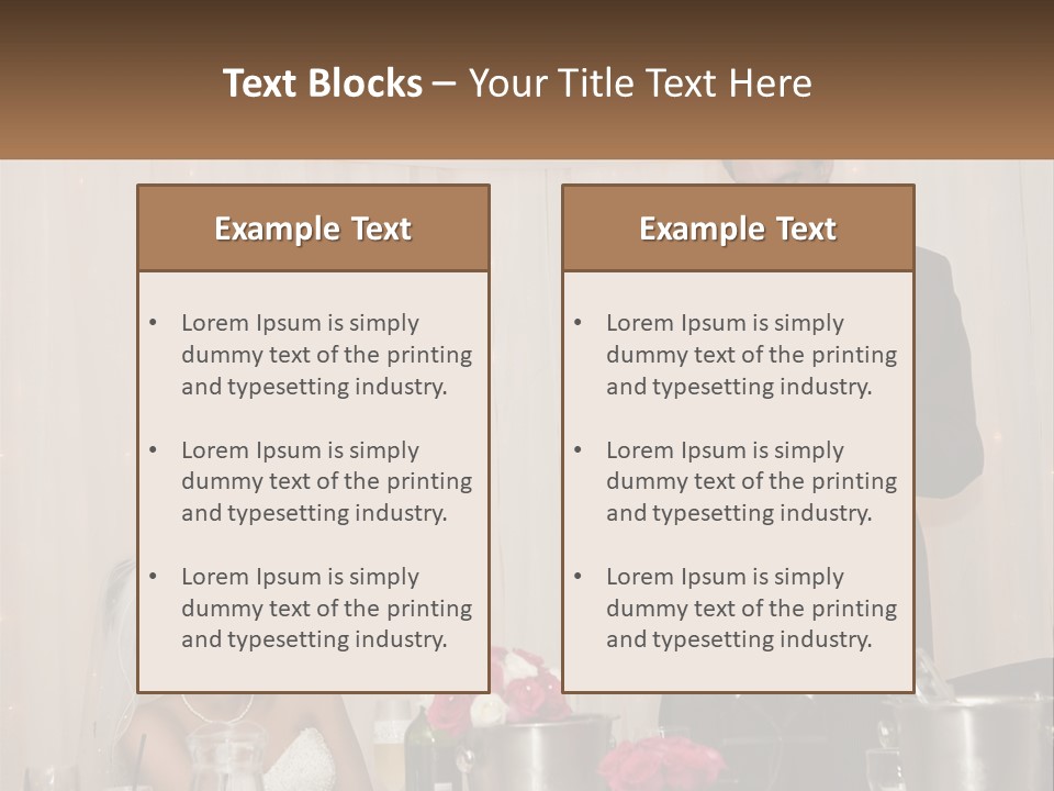 A Man In A Tuxedo Reading A Piece Of Paper PowerPoint Template
