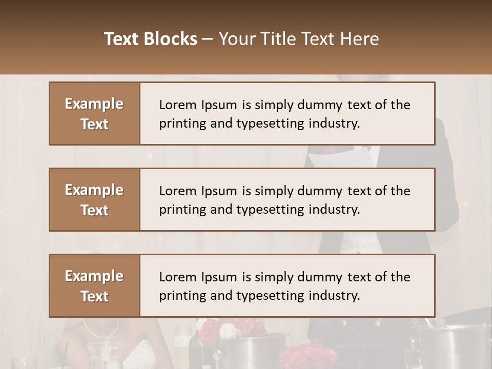 A Man In A Tuxedo Reading A Piece Of Paper PowerPoint Template