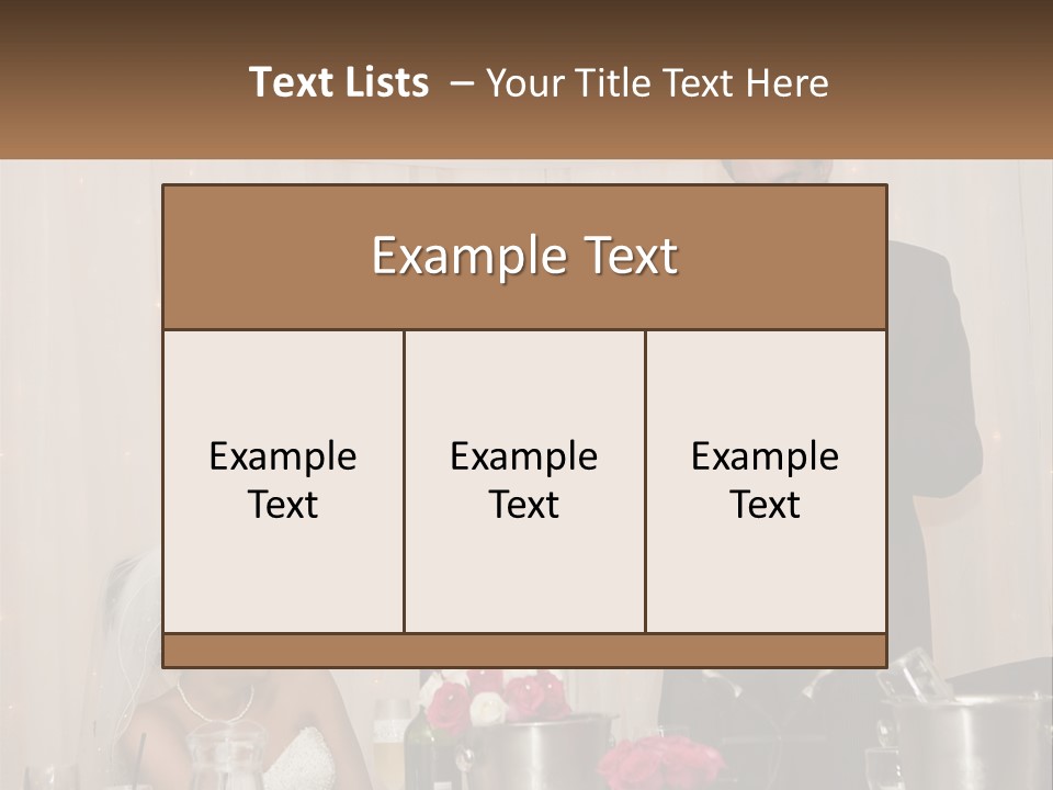 A Man In A Tuxedo Reading A Piece Of Paper PowerPoint Template