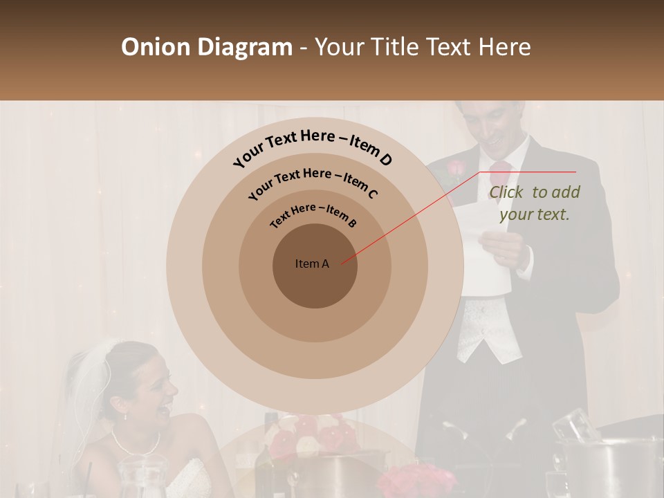 A Man In A Tuxedo Reading A Piece Of Paper PowerPoint Template