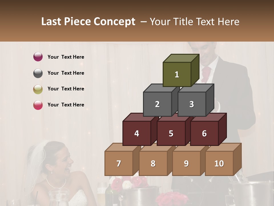 A Man In A Tuxedo Reading A Piece Of Paper PowerPoint Template