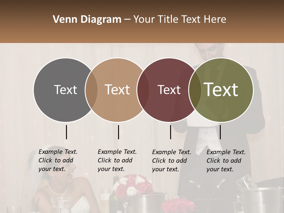 A Man In A Tuxedo Reading A Piece Of Paper PowerPoint Template