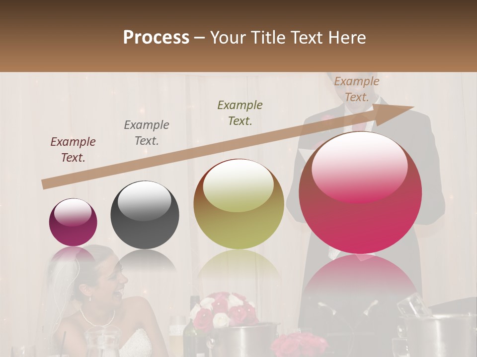 A Man In A Tuxedo Reading A Piece Of Paper PowerPoint Template