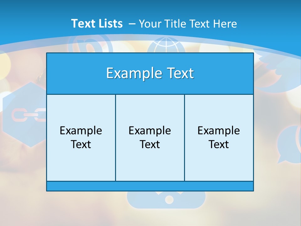 A Person Using A Cell Phone With Social Icons Coming Out Of It PowerPoint Template