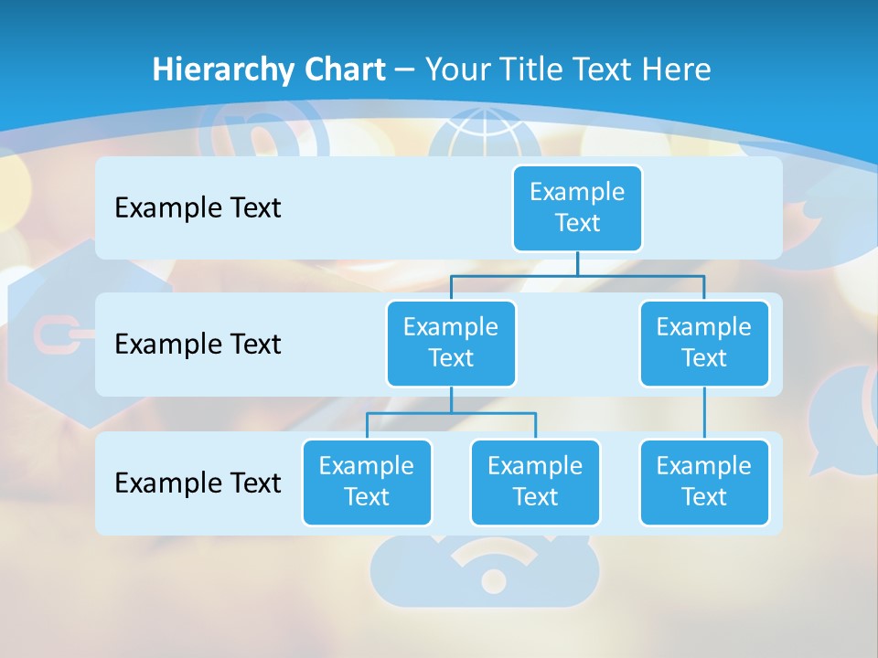 A Person Using A Cell Phone With Social Icons Coming Out Of It PowerPoint Template