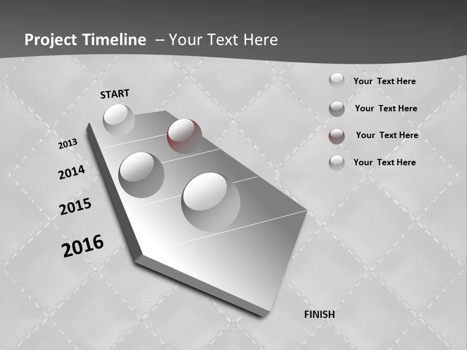 A Black And White Background With A Diamond Pattern PowerPoint Template