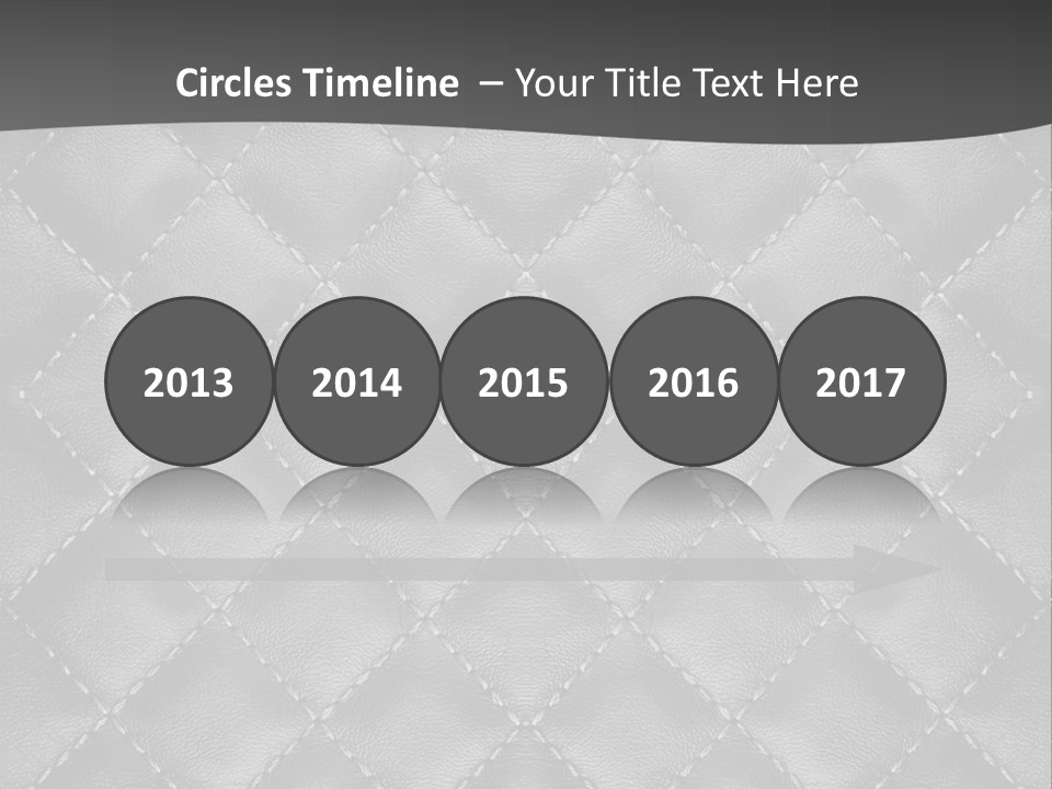 A Black And White Background With A Diamond Pattern PowerPoint Template