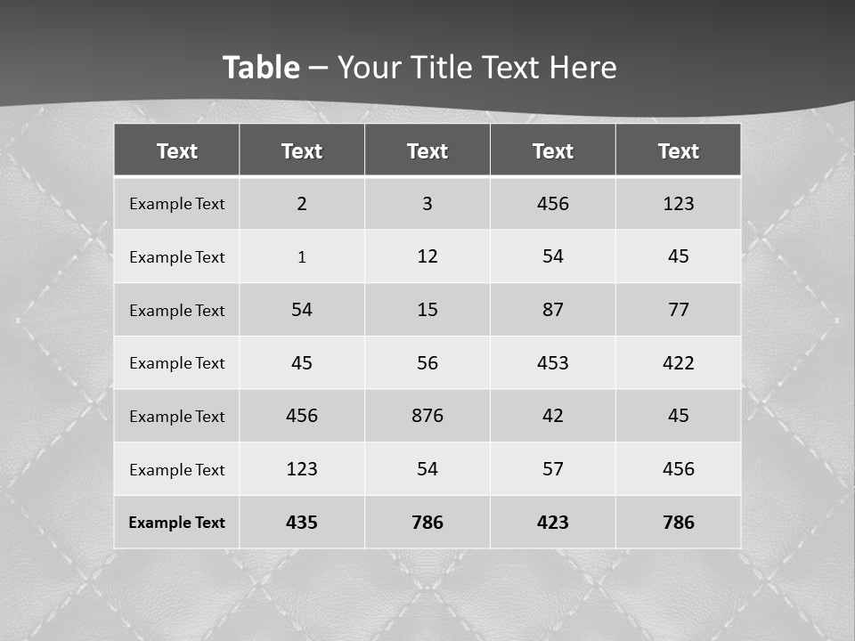 A Black And White Background With A Diamond Pattern PowerPoint Template