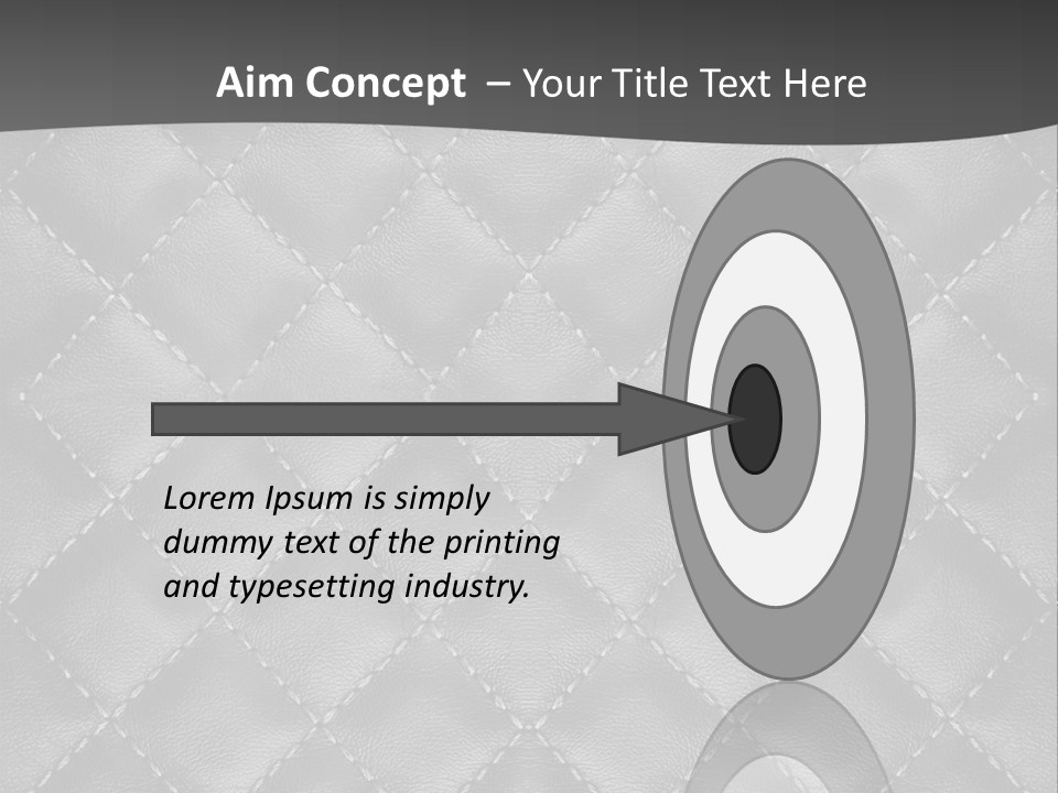 A Black And White Background With A Diamond Pattern PowerPoint Template