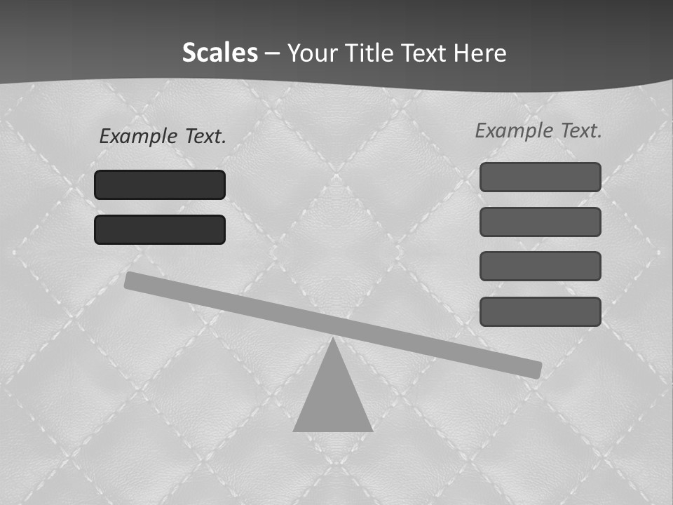 A Black And White Background With A Diamond Pattern PowerPoint Template