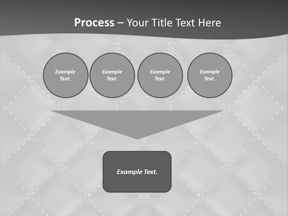 A Black And White Background With A Diamond Pattern PowerPoint Template