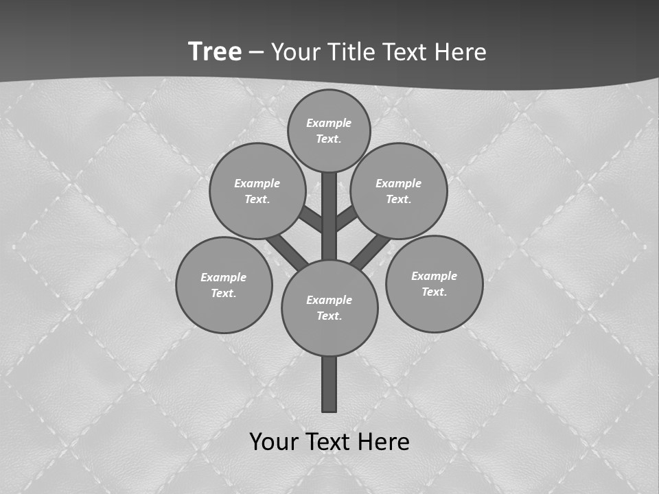 A Black And White Background With A Diamond Pattern PowerPoint Template