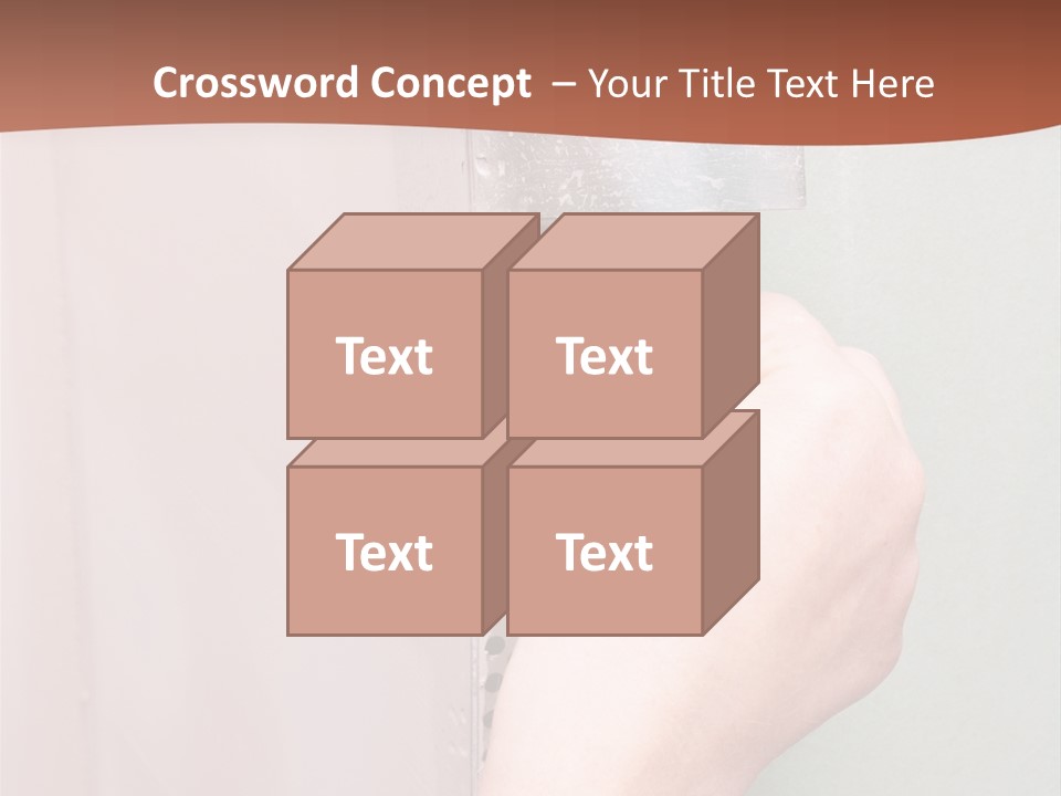 A Person Painting A Wall With A Paint Roller PowerPoint Template