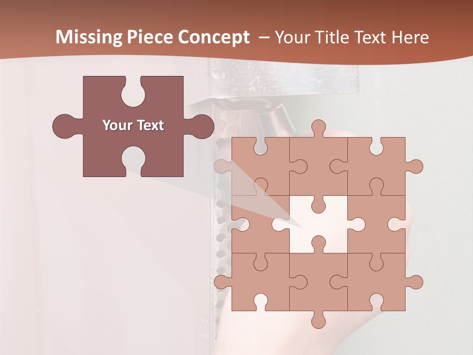 A Person Painting A Wall With A Paint Roller PowerPoint Template