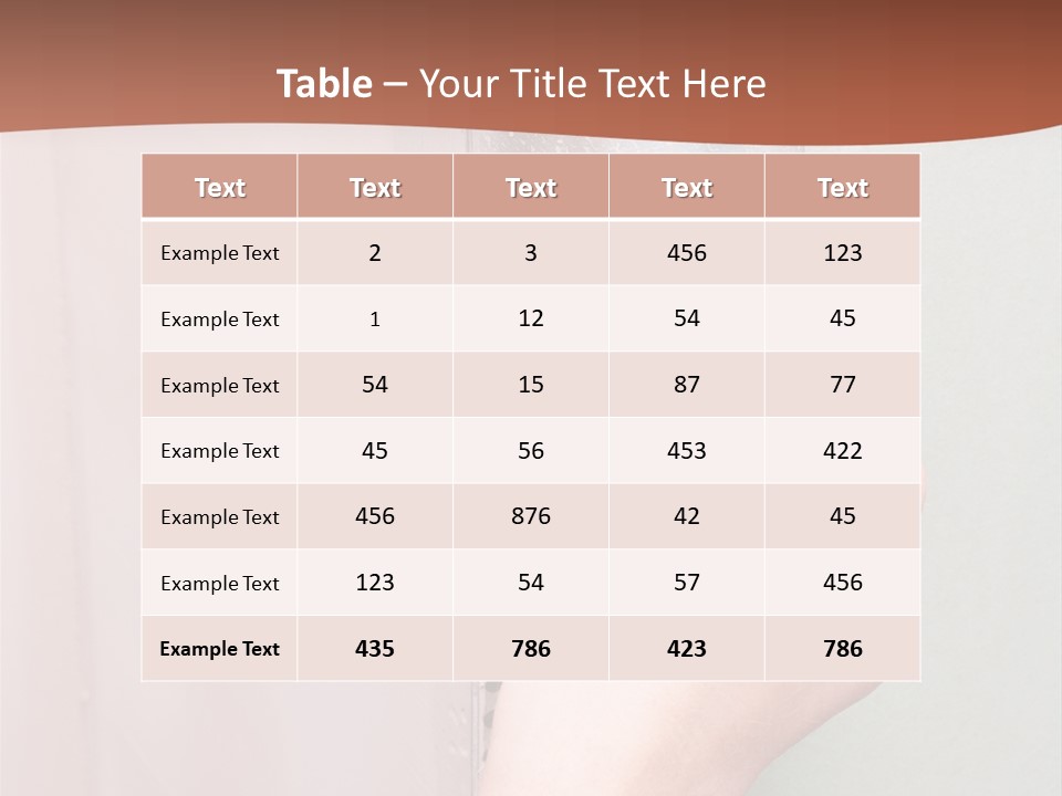 A Person Painting A Wall With A Paint Roller PowerPoint Template