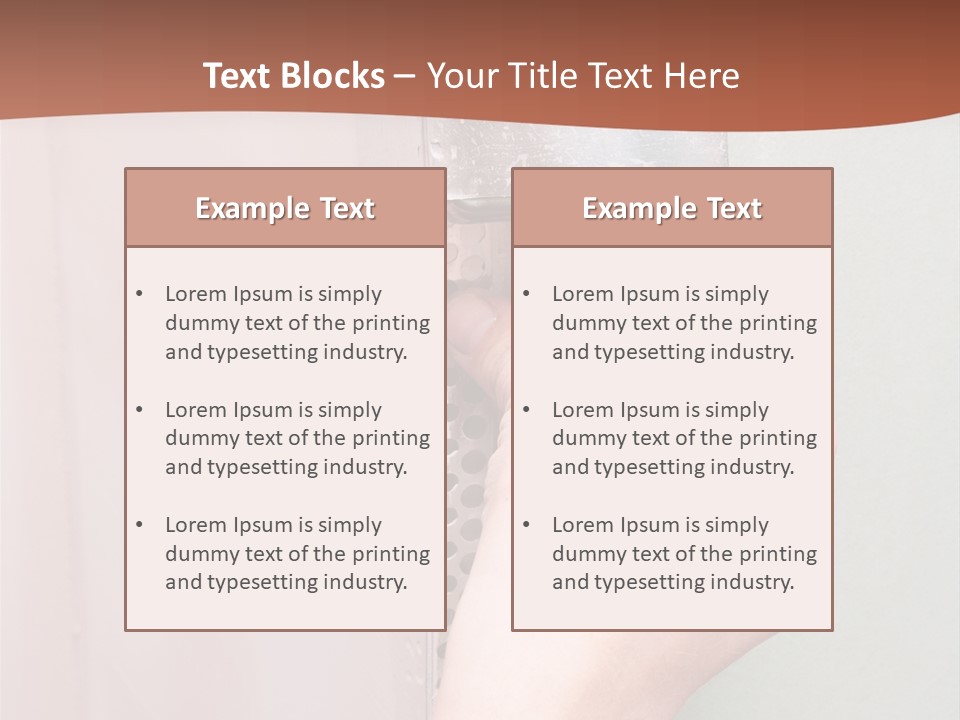 A Person Painting A Wall With A Paint Roller PowerPoint Template