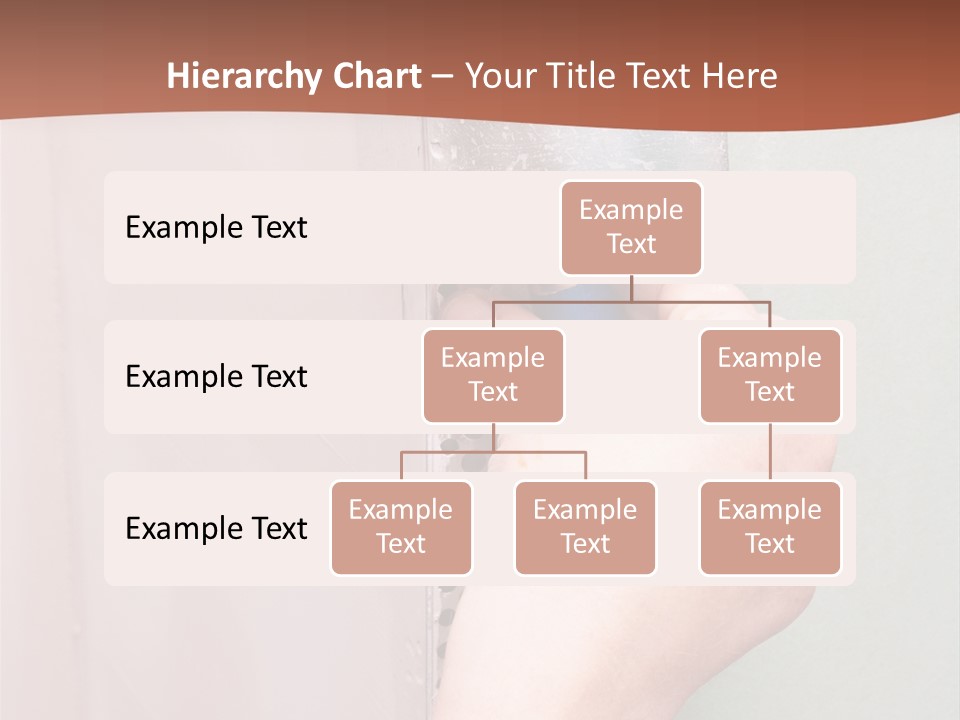 A Person Painting A Wall With A Paint Roller PowerPoint Template