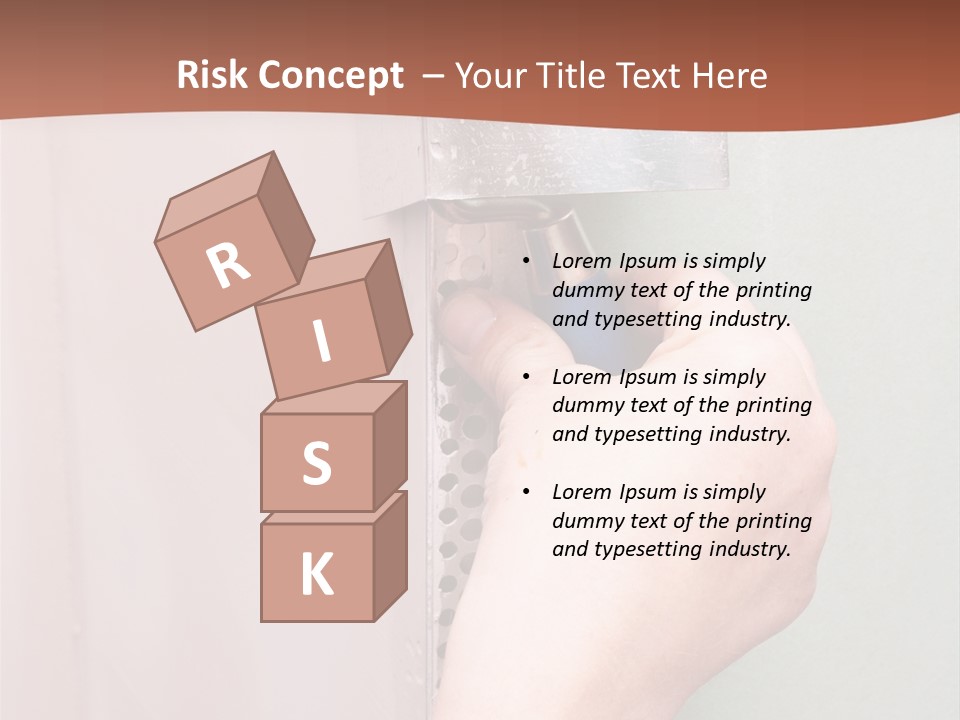 A Person Painting A Wall With A Paint Roller PowerPoint Template