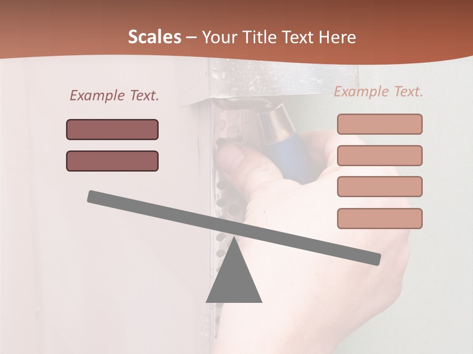 A Person Painting A Wall With A Paint Roller PowerPoint Template
