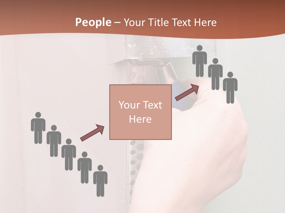 A Person Painting A Wall With A Paint Roller PowerPoint Template