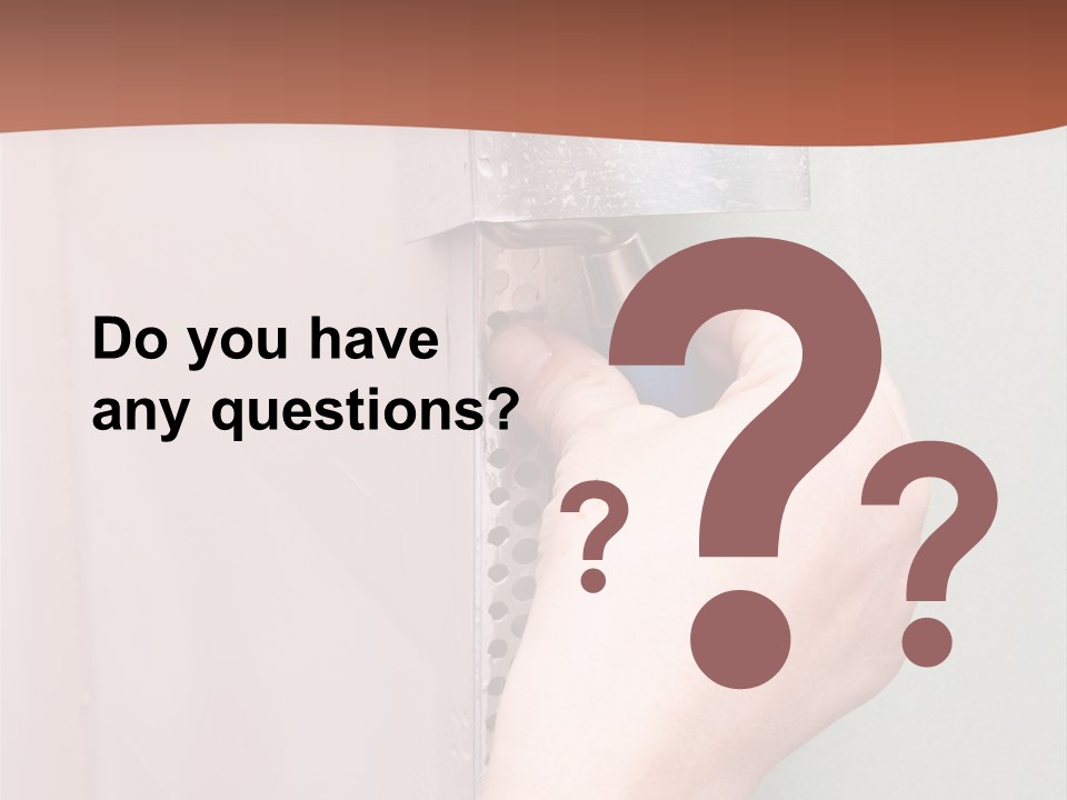 A Person Painting A Wall With A Paint Roller PowerPoint Template