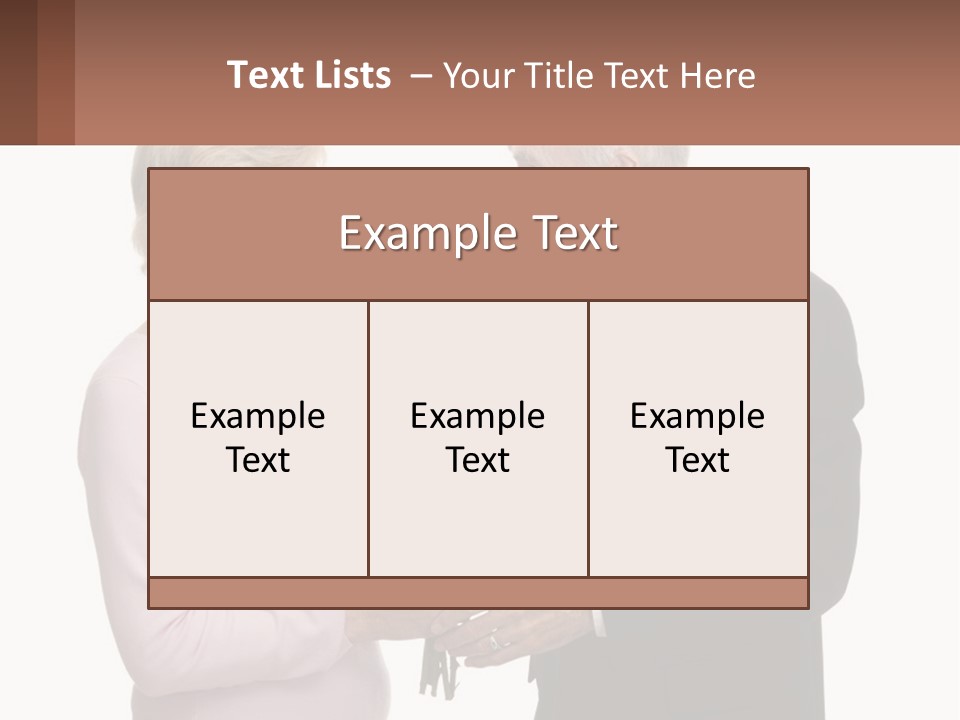 A Man And A Woman Holding A Bouquet Of Roses PowerPoint Template