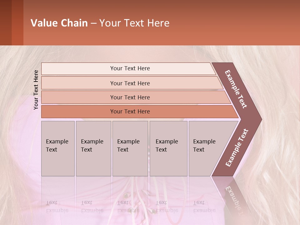 A Close Up Of A Woman's Breast Wearing A Pink Dress PowerPoint Template