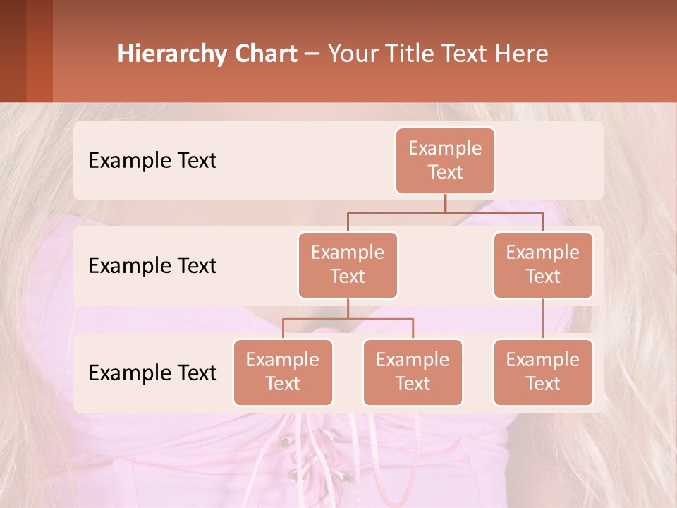 A Close Up Of A Woman's Breast Wearing A Pink Dress PowerPoint Template