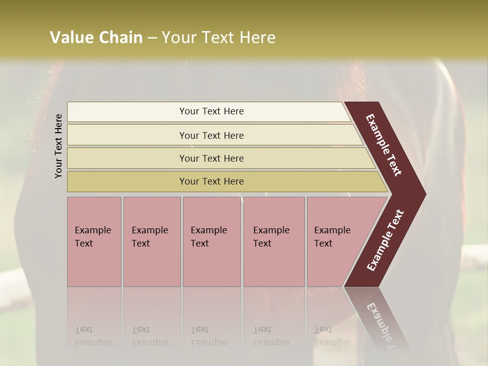 A Brown Horse Standing Next To A Wooden Fence PowerPoint Template